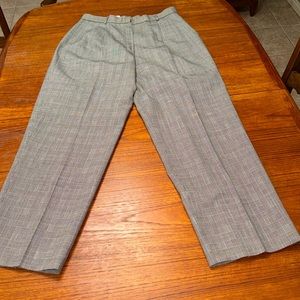 Pendleton Lined Wool Slacks Pockets Pleats Size 12 Vintage 90s